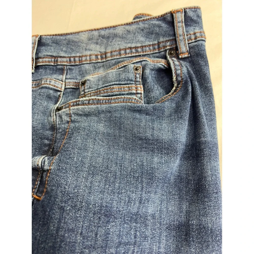 Kenneth Cole Jean Men 44x32 Blue BCI Better Cotton Initiative Straight Denim PA3